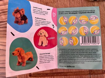 Billa karta na plyšáka - 2