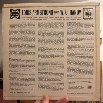 Louis Armstrong plays W. C. Handy. LP - 2