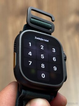 Apple Watch Ultra 2 Black Černý titan, Alpský tah M - 2