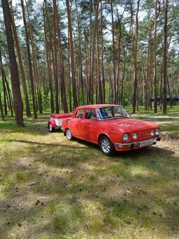 Retro vozík kempík - 2
