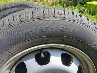 Dacie Duster, disky+ zimní pneu 215/65R16 - 2