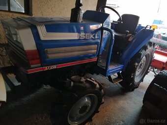 Prodam malotraktor iseki 4x4 21hp. - 2