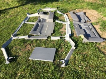 kompletni vnitzrni oplastovani VW T4 multivan facelifit - 2