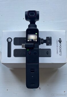 🎥 DJI Osmo Pocket 2 + bohaté příslušenství – TOP stav - 2