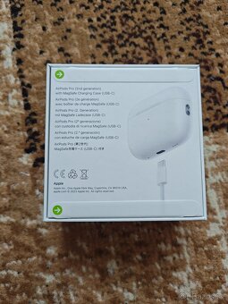 Apple AirPods Pro (2. generace) – USB-C, MagSafe ZCELA NOVÁ - 2