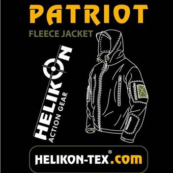 Helikon-Tex® Bunda PATRIOT Heavy fleece ČERNÁ, vel.L - 2