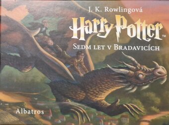 Harry Potter Box set + doplňkové knížky + hůlka SLEVA - 2