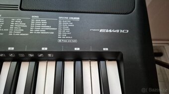 YAMAHA PSR EW 410 - klávesy s dynamikou - 2