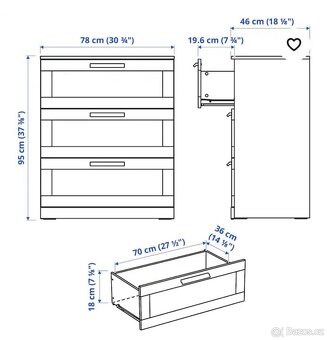 IKEA komody - 2