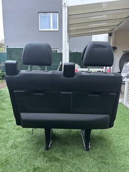 Dvoumístná sedačka s ISOFIX – VW Crafter / MB Sprinter - 2