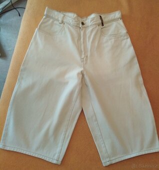 Vintage unisex džínové kraťasy pas 43cm - 2