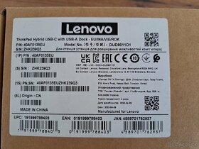 NOVÁ Lenovo ThinkPad Hybrid USB-C with USB-A Dock - 2