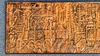 Emanuel Litoš - Praha - tepaná měď - 2