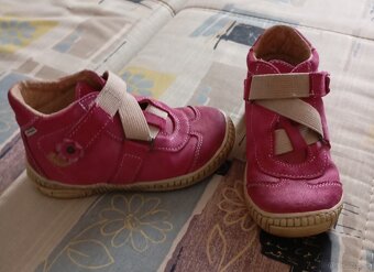 Celoroční kožené boty Pegres 27 + obyč.botasky zdarma - 2