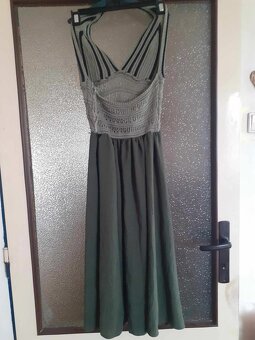 Khaki šaty butik, univerzální - 2