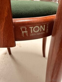 Ton židle zelená polstrovaná - 2