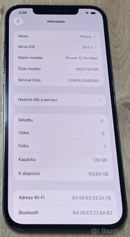 Apple iPhone 12 Pro Max 128 GB grafitový - 2