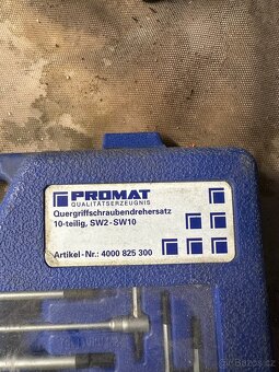 PROMAT sada imbusových klíčů 2-10mm - 2