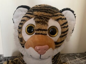 Sympatický plyšový tygr XL - výška 50 cm - 2