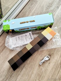 Minecraft světlo, lampa, lampička, torch - 2