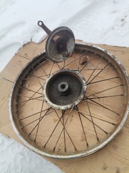 Jawa perak přední kolo 150mm - 2