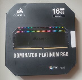 Corsair Dominator Platinum RGB 16GB (2x8GB) 3200MHz černá - 2