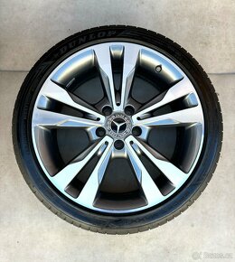 Alu Kola Mercedes R18 5x112 originál Letní Dunlop - 2