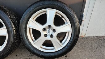 4x Ford RONAL 6.50Jx17H2 ET 52.5 včetně obutí - 2