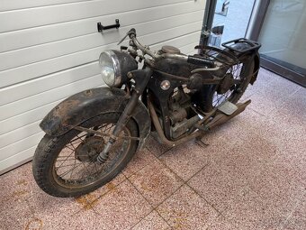 Historický motocykl BMW R35 - veterán, projekt - 2