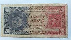 20 Korun, ČESKOSLOVENSKO - První republika, 1926 - 2