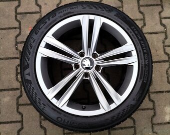 Alu kola originál Volkswagen T-Roc, Škoda Karoq 5x112 R18 - 2
