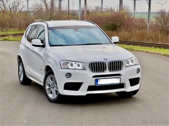 BMW X3 F25 ///M Paket 3.0d Alpineweiss - 2