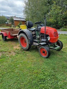 Malotraktor domácí výroby - 2