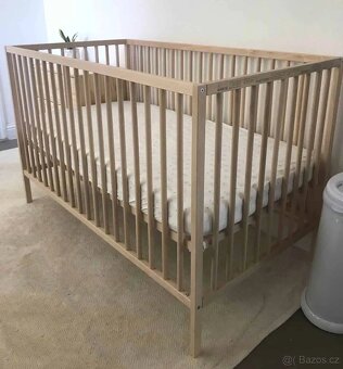 Dětská postýlka IKEA SNIGLAR 60x120 cm #stehujemechodov - 2