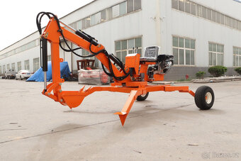 Kračející bagr s 360° otočí,15hp + el start - 2