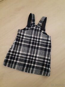 Teplé šaty / šatovka velikost 18-24 měs. - 2