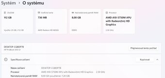 HP ProBook 645 G1 - 14 / AMD A10 (výkon jako i5-5300u) / 8GB - 2
