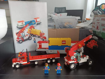 LEGO Train 9V 4549 Container Double Stack +návod - 2