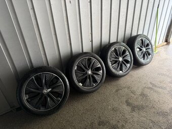 Kompletní sada 18" ALU kol Škoda originál - 2