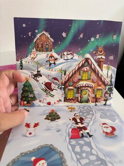 Nový dětský adventní kalendář - Náramek s přívěsky - 2