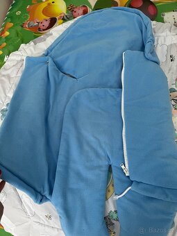 Zimní fusak/zavinovačka do autosedačky i kočárku - 2