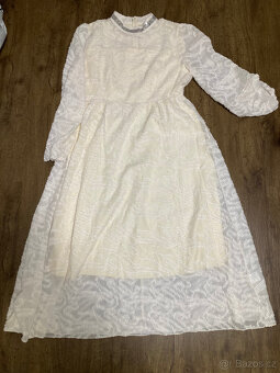 champaigne svatební šaty vel 40/42 - 2