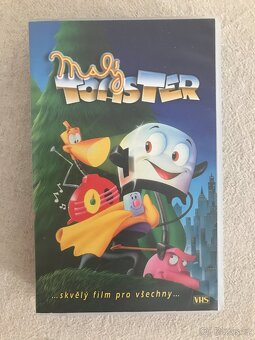 VHS Malý touster, Jen počkej , Krtek, Space Jam. - 2