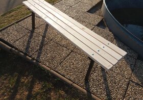 Lavička bez opěrky zad - 2