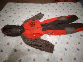 116 122 zimní bunda Kugo Lupilu oteplováky kombinéza - 2