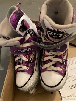 Rostoucí brusle 2v1 vel.33-36 - 2