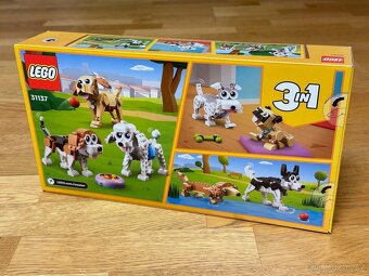 Lego Creator 3v1 31137 - Roztomilí pejsci - 2