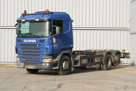 SCANIA R400 LB 6x2,NOSIČ KONTEJNERŮ BDF,  RETARDER, KAMERA,  - 2