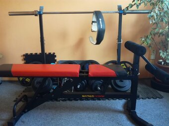 Prodám fitness vybavení - olympijské kotouče a další - 2