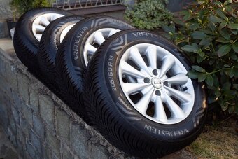 Celoroční pneumatiky 205/60 R15 s ALU disky 7Jx15H2 - 2